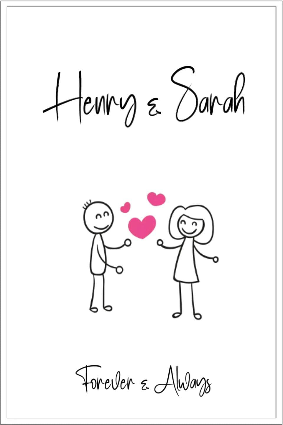 Valentines Framed Print